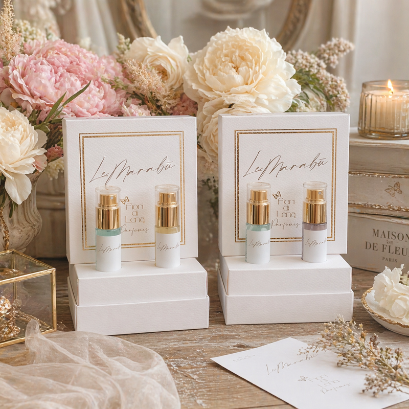 FIORI DI LENA Confezione da 2 Profumi da Donna "LE MARABÙ"