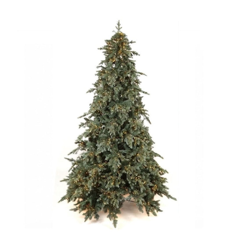 FIORI DI LENA Albero di Natale St. Moritz Verde 240 cm con 5000 LED