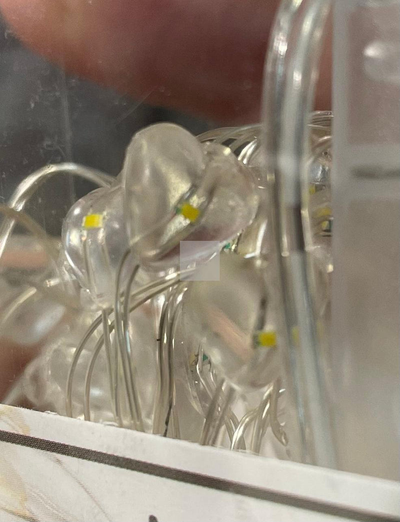 NUVOLE DI STOFFA Lucine con  20 Mini Led Decorative