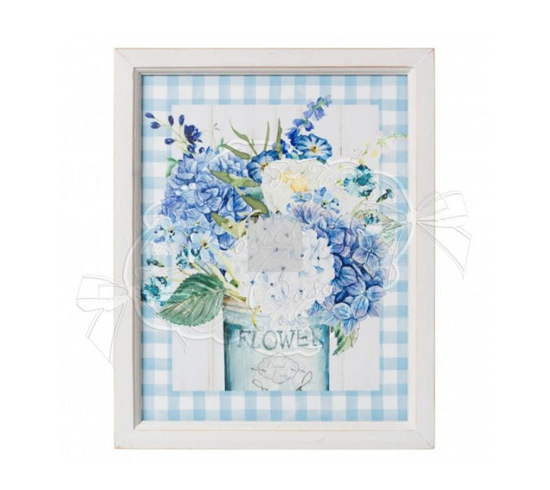 COCCOLE DI CASA QUADRO PASSPARTOUT VICHY 38X48