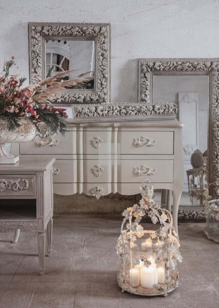 BLANC MARICLÒ Specchio Con Cornice Vissi D'arte