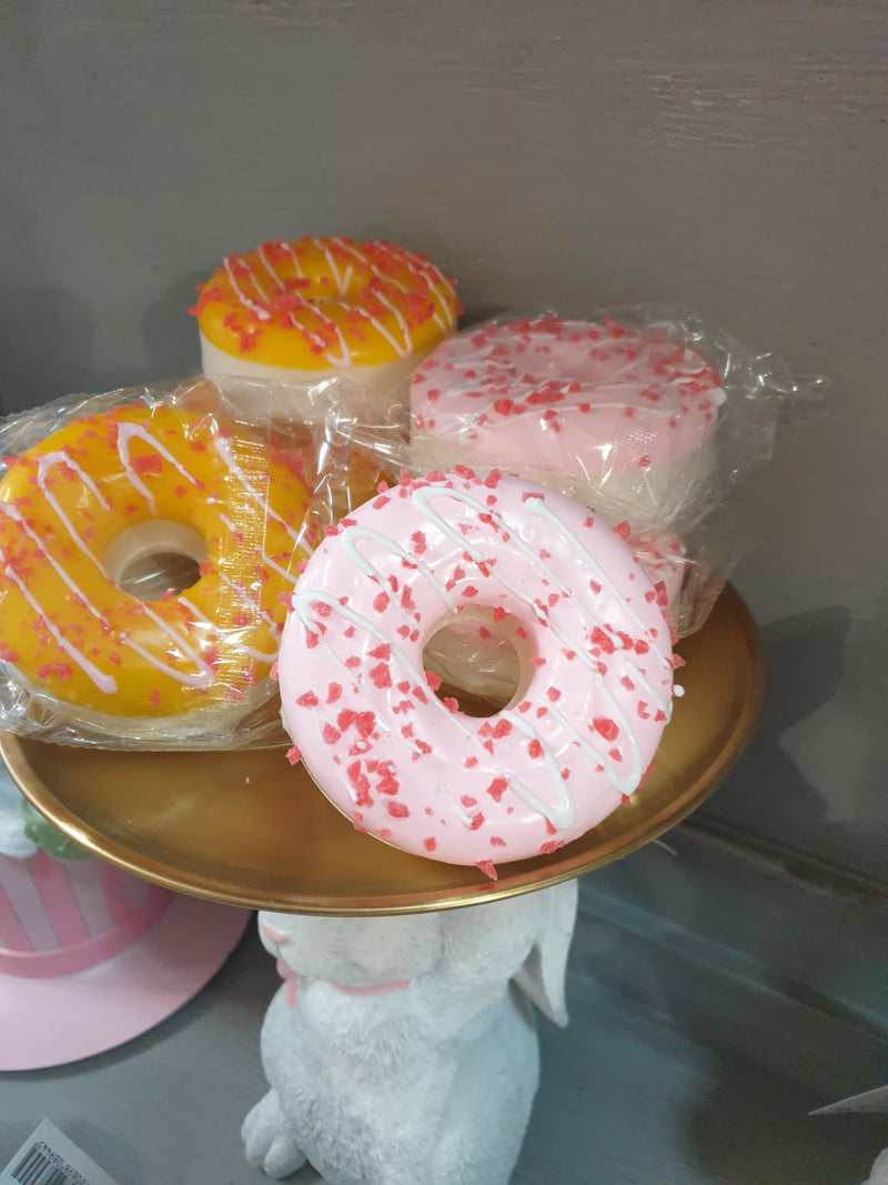 CLAYRE & EEF Ciambella Decorativa Rosa in Plastica