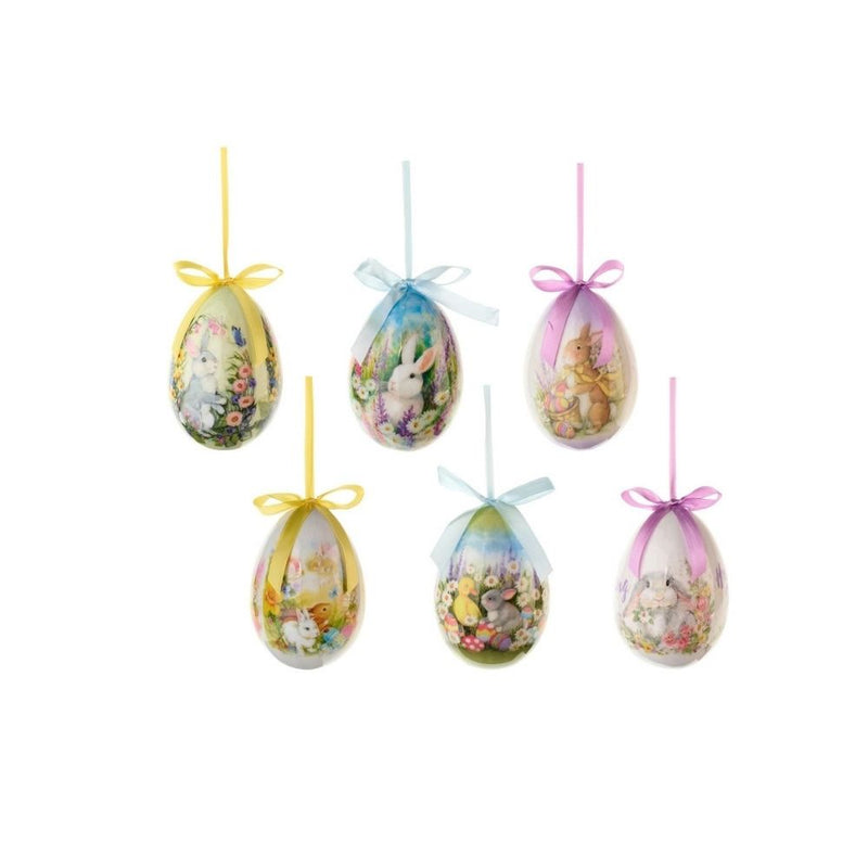 NUVOLE DI STOFFA Set/6 Uova Colorate " DOROTHY "