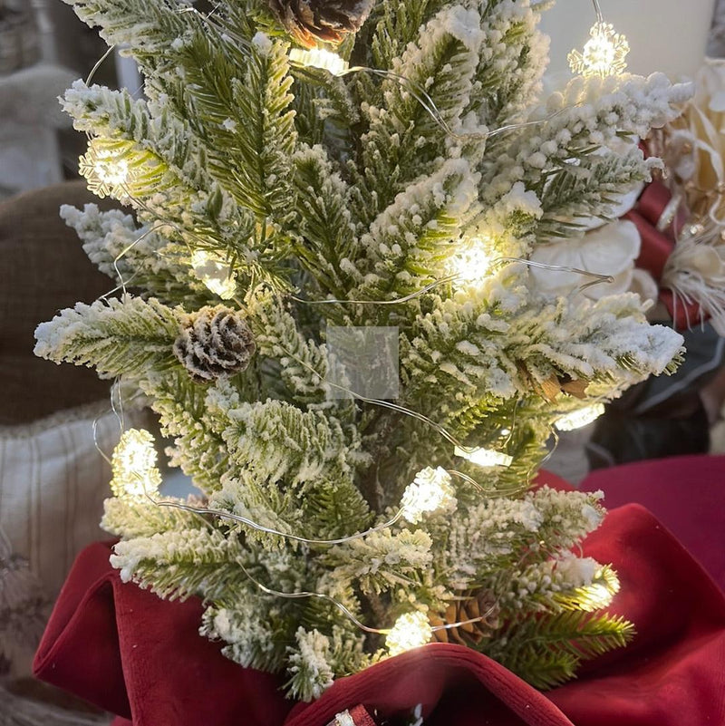 NUVOLE DI STOFFA Lucine con  20 Mini Led Decorative