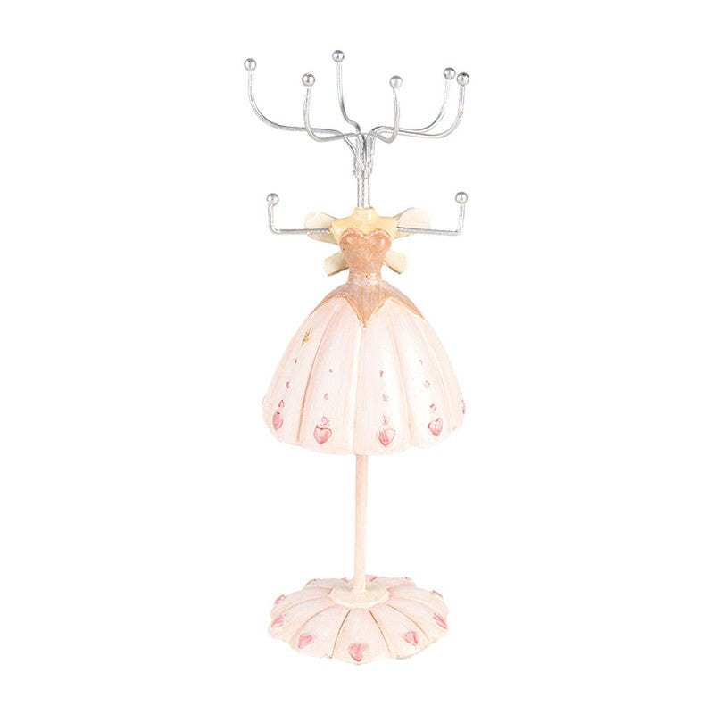 CLAYRE & EEF Busto Portagioie in Resina Rosa Antico
