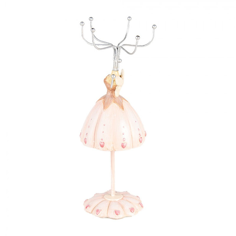 CLAYRE & EEF Busto Portagioie in Resina Rosa Antico