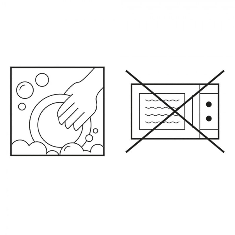 CLAYRE & EEF Tazza Coniglio Bianca Decoro Dorato