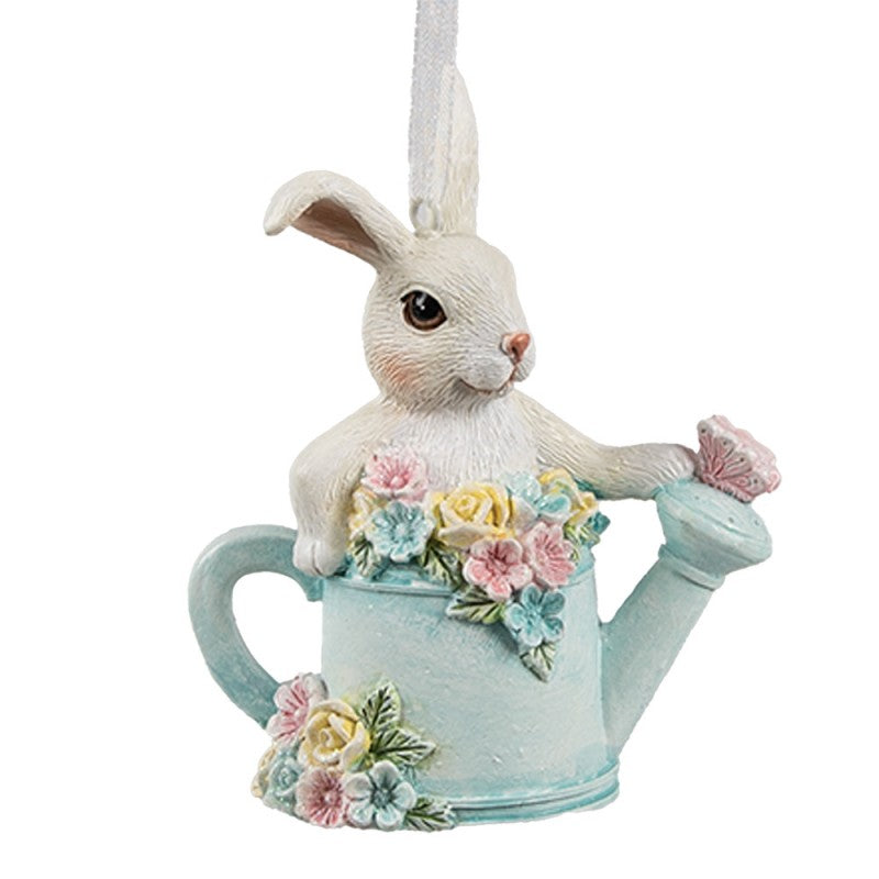 CLAYRE & EEF Coniglio in Annaffiatoio Celeste