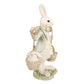 Statuetta coniglietto con pulcini in cesto in resina 17 cm Clayre & Eef