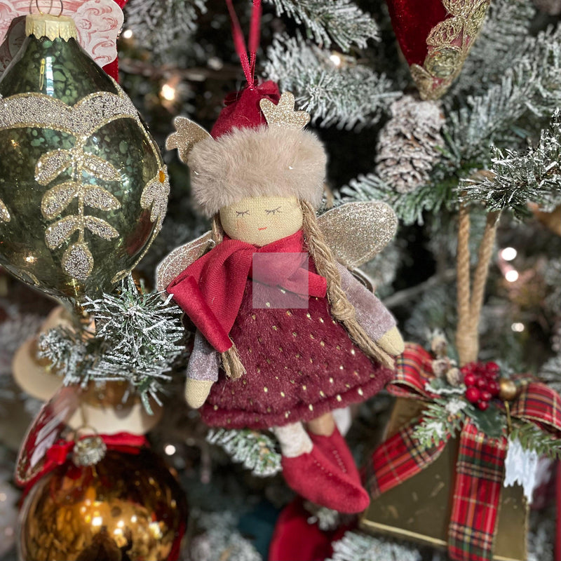 NUVOLE DI STOFFA Fatine In Tessuto con Pelliccetta