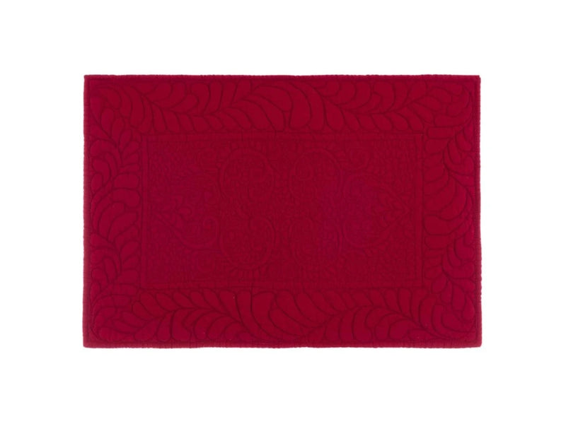 BLANC MARICLÒ Tovaglietta Rossa in Cotone