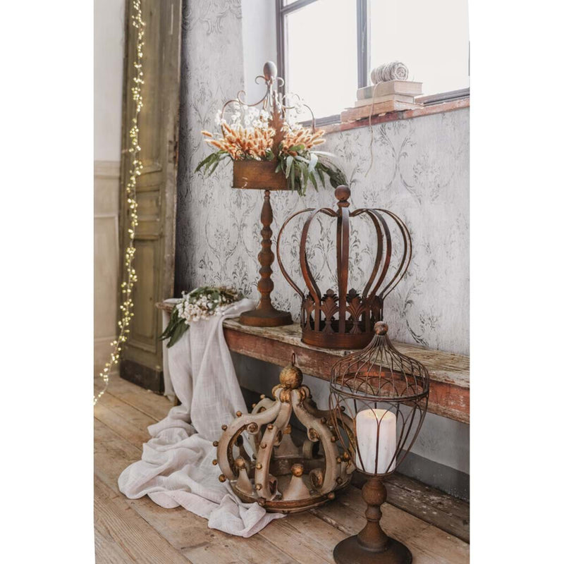 BLANC MARICLÒ Decorazione Corona in Legno "EX VOTO COLLECTION"