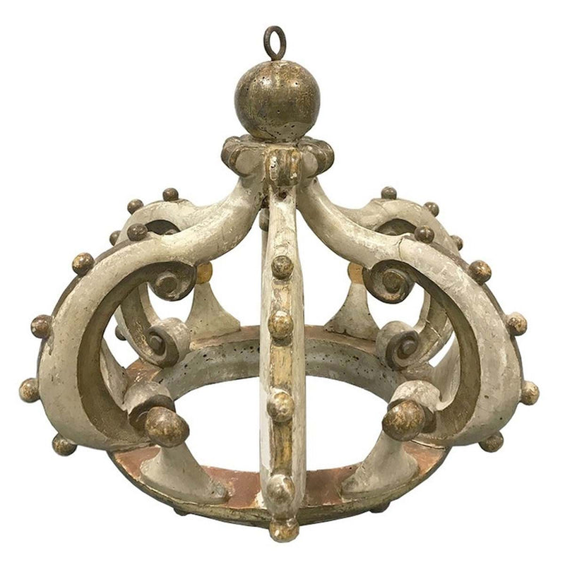 BLANC MARICLÒ Decorazione Corona in Legno "EX VOTO COLLECTION"