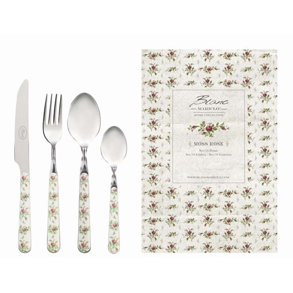 BLANC MARICLÒ Posate Set da 4 Posti Tavola