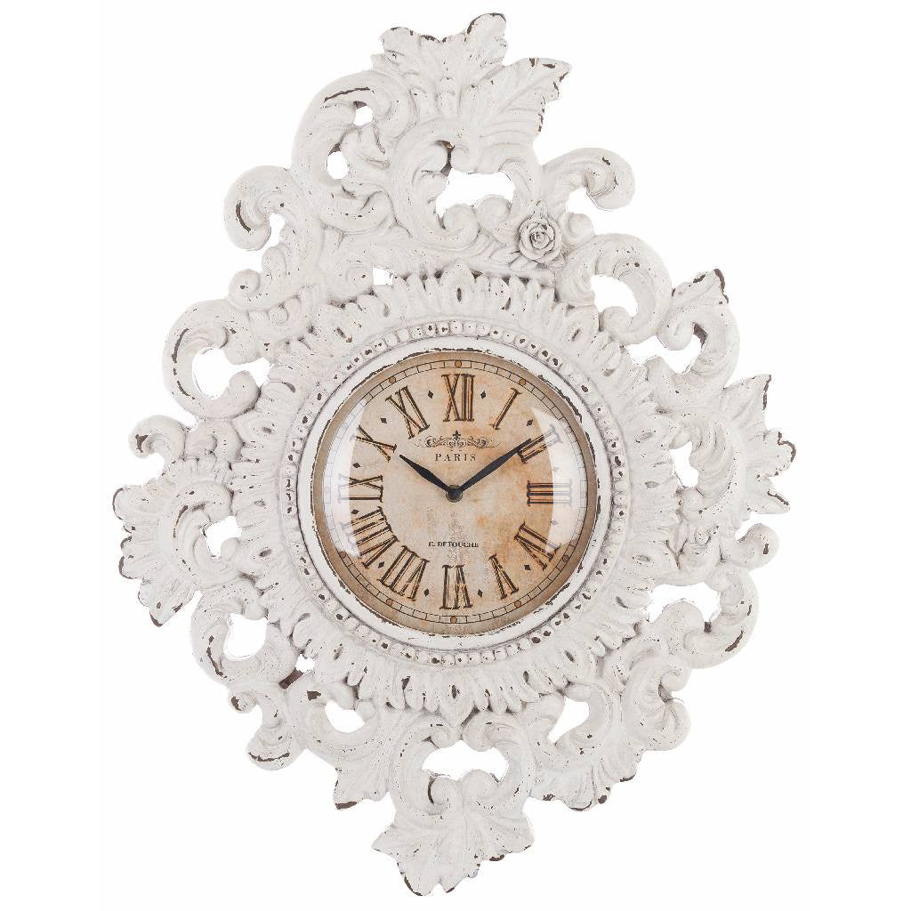 Clock find the time Blanc Mariclò