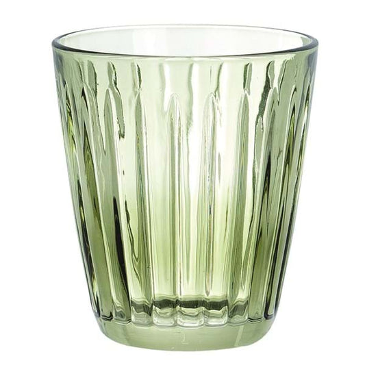 Blanc Mariclò Set 12 Bicchieri In Vetro Colorato Verde-Libiamo Collection