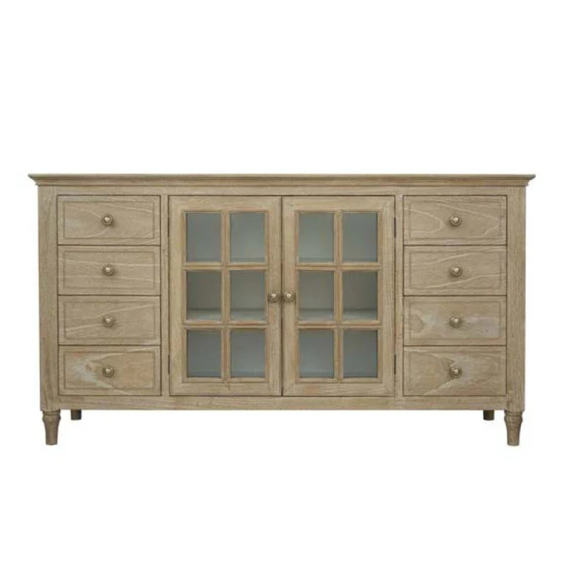 BLANC MARICLÒ Credenza Buffet in Legno con Ante e Cassetti " ERSILIA "