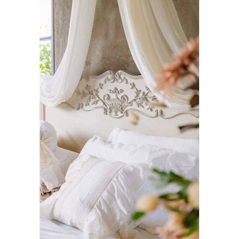 BLANC MARICLÒ Letto Matrimoniale in Legno "MARCELLA COLLECTION"