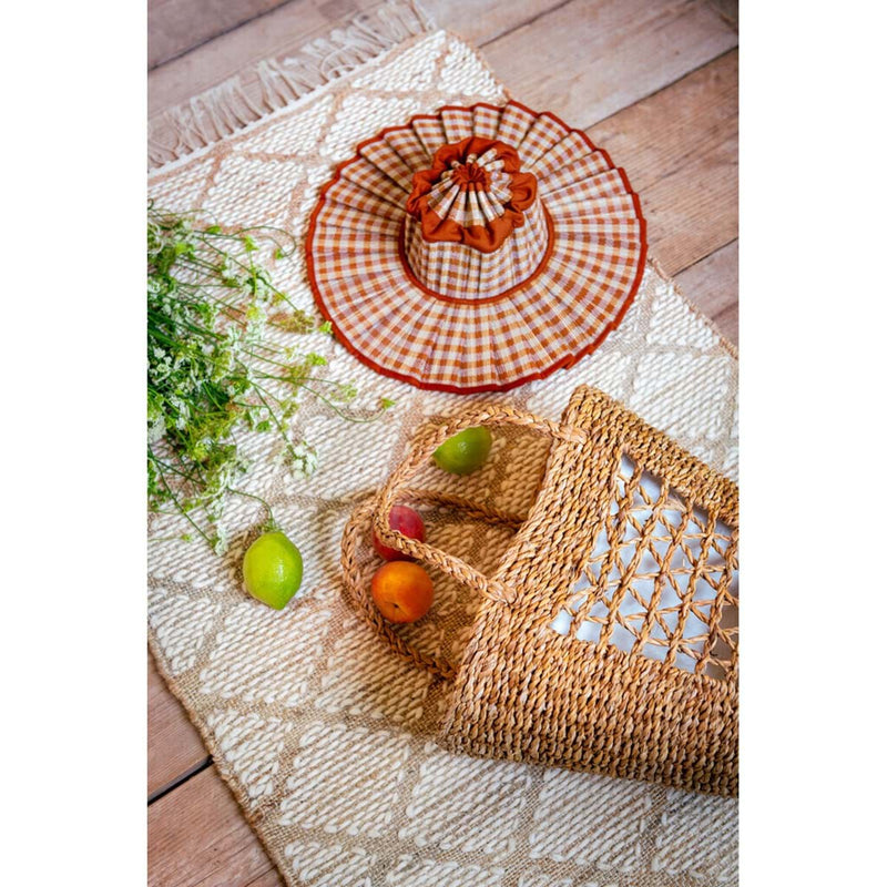 BLANC MARICLÒ Tappeto in Lana e Juta 1460 GSM "JUTA"