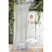 Tenda Birkin in lino e poliestere verde naturale con passanti, 140x290 cm
Blanc Mariclò – Sweet Home Shabby Style
Vista frontale, sfondo neutro