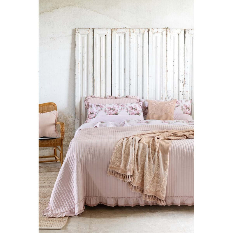 BLANC MARICLÒ Stola/Copritutto in Cotone con Pizzo " DENTELLE "