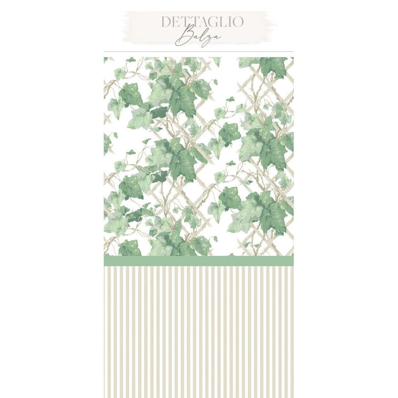 BLANC MARICLÒ Completo Lenzuola Matrimoniali in Cotone " EDERA ROSE "