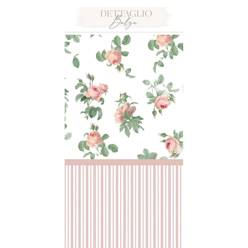 BLANC MARICLÒ Completo Lenzuola Matrimoniali in Cotone " EDERA ROSE "