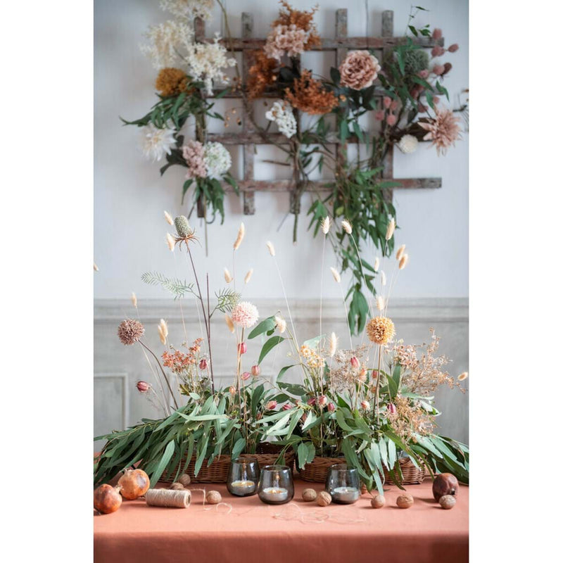 BLANC MARICLÒ Decoro Floreale Artificiale "VADO A ZONZO..."