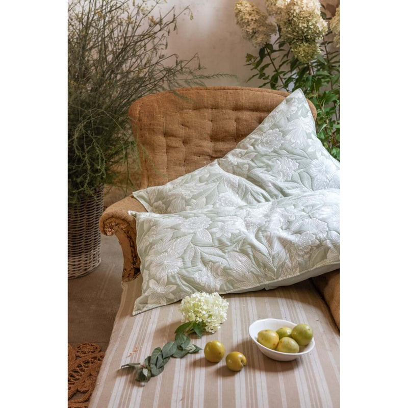 BLANC MARICLÒ Set 2 Copriguanciali con Stampa Floreale "LADY COLLECTION"