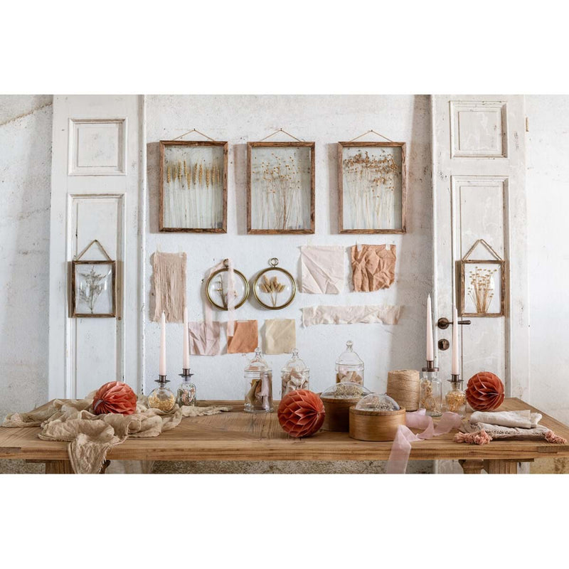 BLANC MARICLÒ Portacandela in Vetro "ERBARIO D'ARTE"