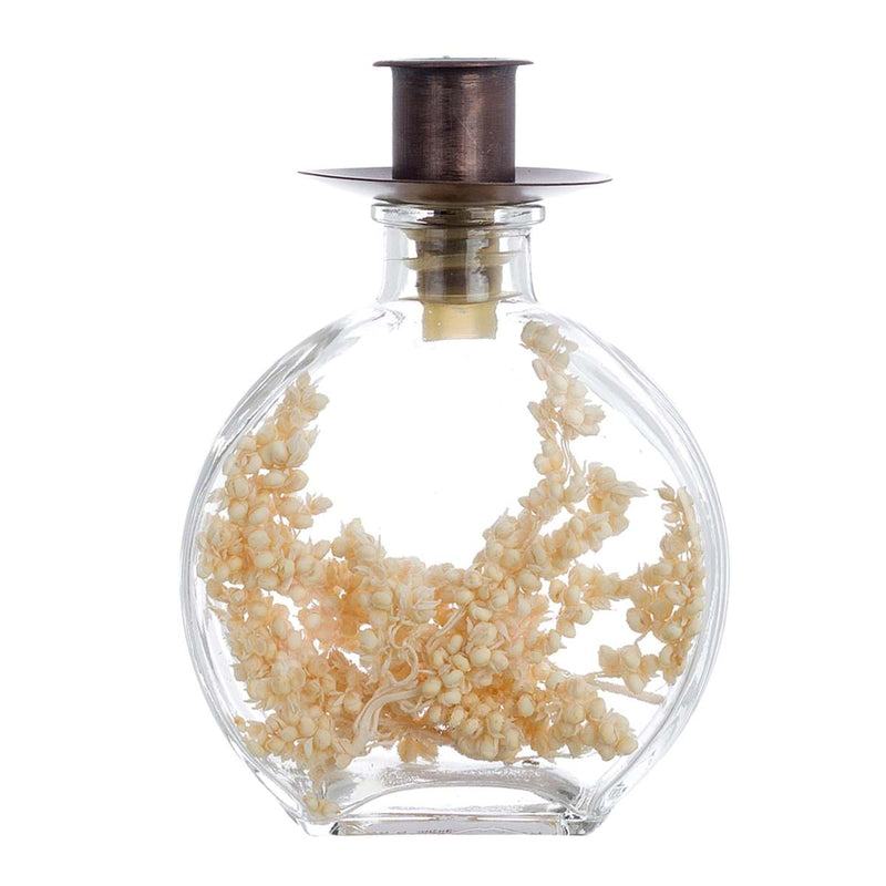 BLANC MARICLÒ Portacandela in Vetro "ERBARIO D'ARTE"