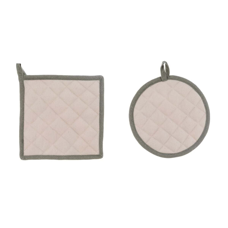 BLANC MARICLÒ Set 2 Presine con Papaveri " COQUELICOT "