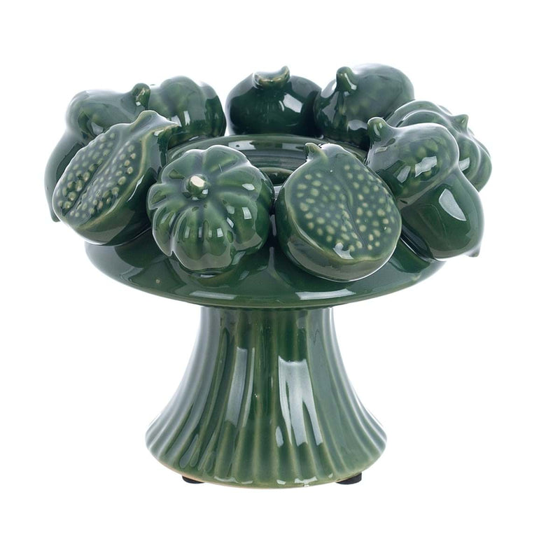 BLANC MARICLÒ Portacandela Piccolo in Ceramica "AEGEO "