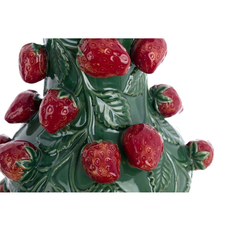 BLANC MARICLÒ Vaso in Ceramica con Fragole " AEGEO "