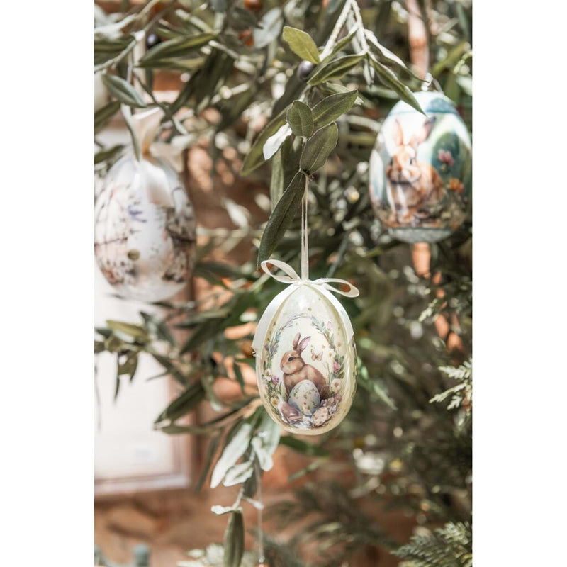 BLANC MARICLÒ  Uovo con Coniglio Celeste "FESTALIA"