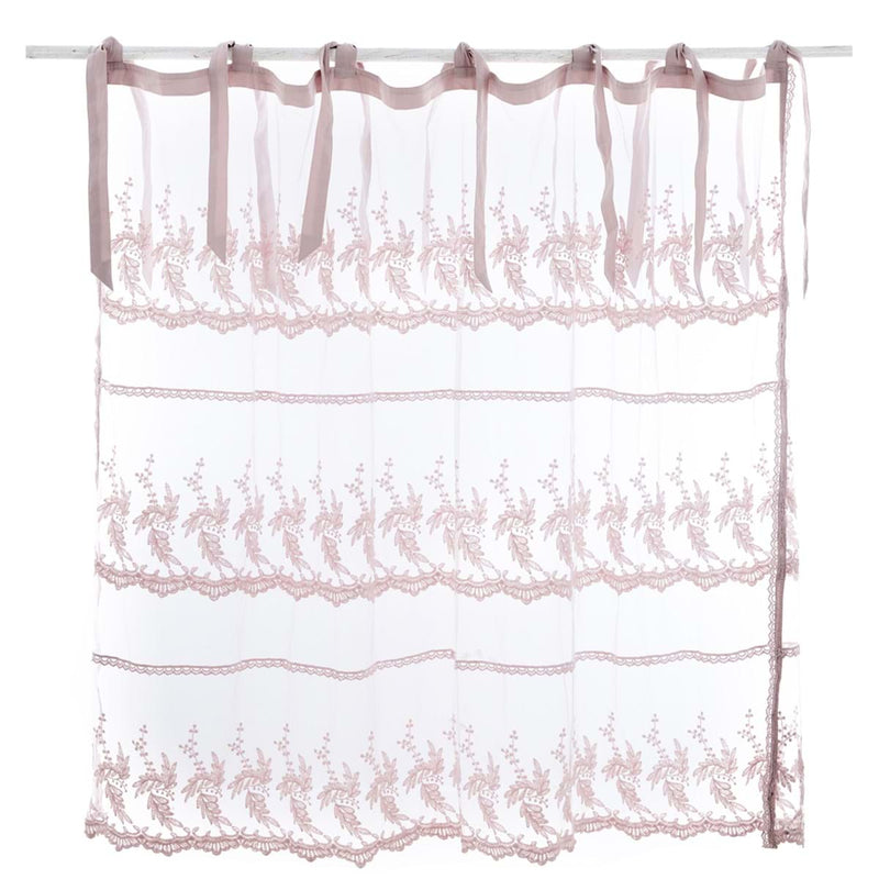 BLANC MARICLÒ Mantovana Rosa in Pizzo con Lacci " DENTELLE "