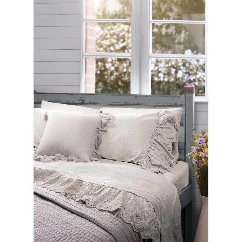 BLANC MARICLÒ Completo Lenzuola con Balza Sangallo " FIOR DI SANGALLO "