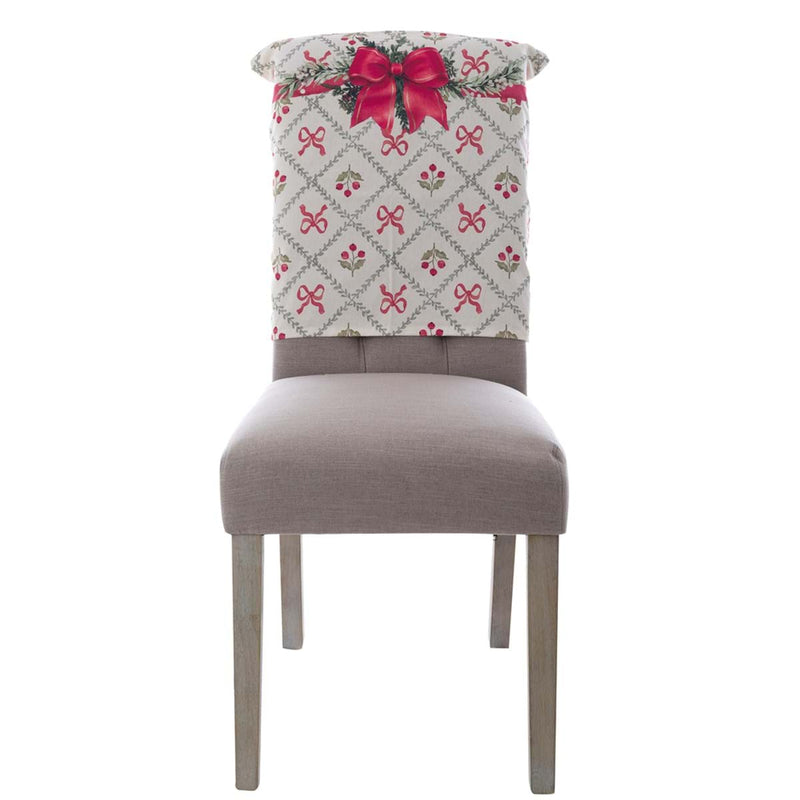 BLANC MARICLÒ Coprischienale in Cotone " FAVOLA DI NATALE "