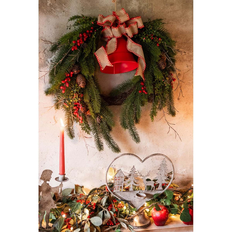 BLANC MARICLÒ Ghirlanda con Campana " HARMONIA NATURAE "