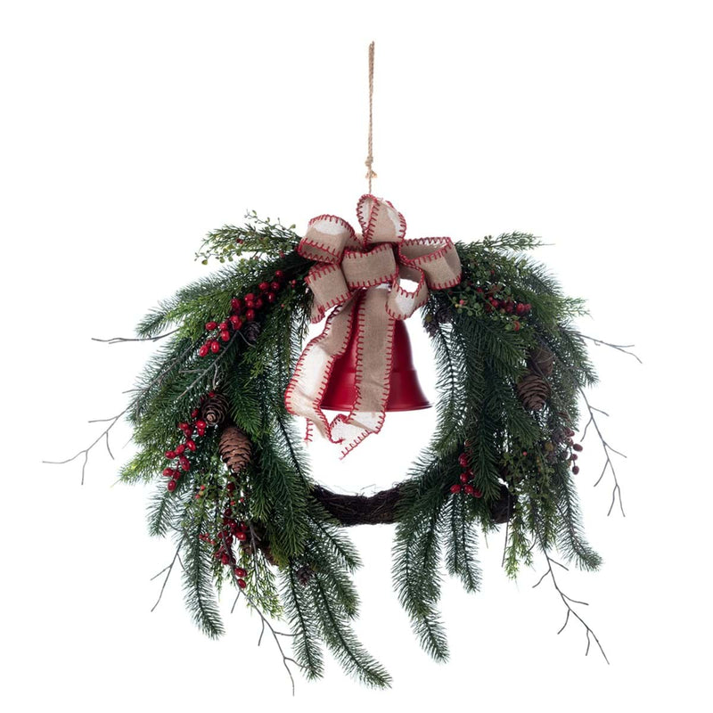 BLANC MARICLÒ Ghirlanda con Campana " HARMONIA NATURAE "