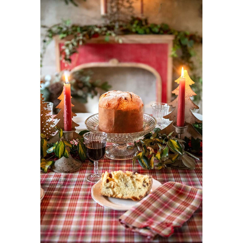 BLANC MARICLÒ Albero Grande con Portacandela in Metallo  " DULCIS MEMORIA "