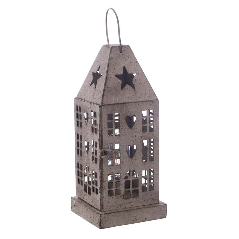 BLANC MARICLÒ Lanterna in Metallo con Led (2XAA) " DULCIS MEMORIA "