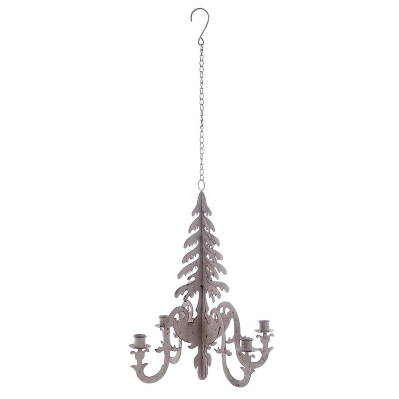 BLANC MARICLÒ Candelabro Grande in metallo "  DULCIS MEMORIA "