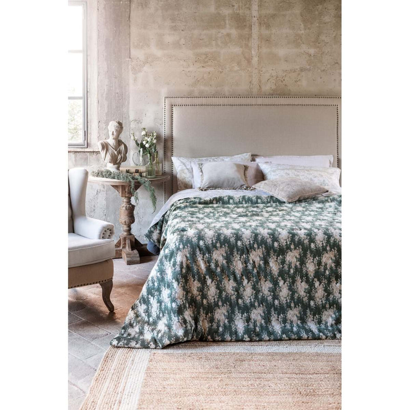 BLANC MARICLÒ Set Trapunta con Federe copriguanciali Matrimoniale Fantasia 320 GSM  " NOTTE DI VELLUTO "