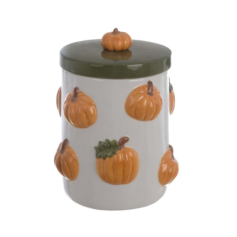 BLANC MARICLÒ Barattolo con Zucche e Coperchio "GOURMANDISE D AUTOMNE"