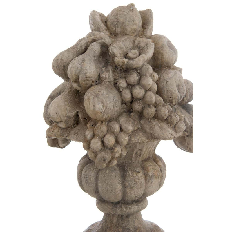 BLANC MARICLÒ Scultura Cesto Frutta in Resina " ANTIQUA DOMUS "