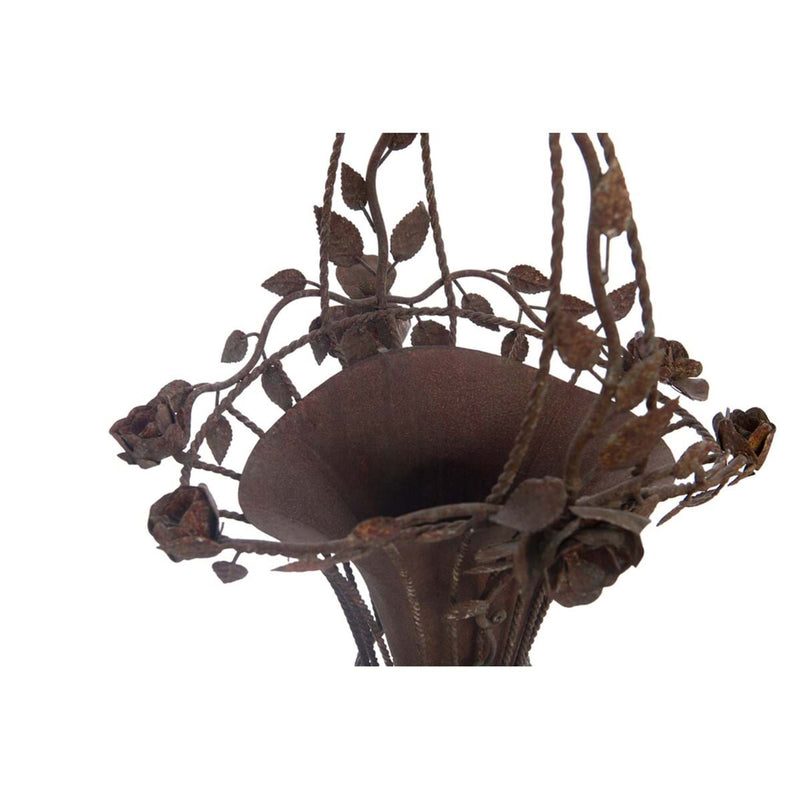 BLANC MARICLÒ Vaso Anticato in Metallo "ANTIQUA DOMUS"