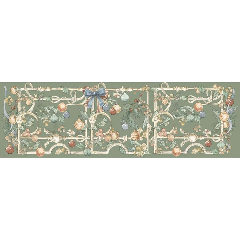 BLANC MARICLÒ Tappeto Natalizio in Vinile " INTRECCI DI SOGNO "