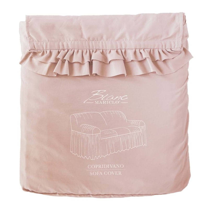 BLANC MARICLÒ Copridivano Rosa con Gala 85 GSM