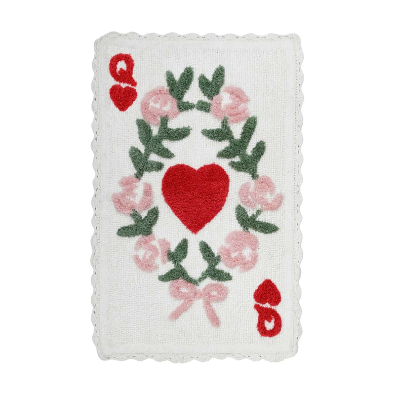 BLANC MARICLÒ Tappeto in Cotone con Crochet "DAPHNE COLLECTION"